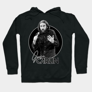 Retro George Carlin Dark Tribute Hoodie